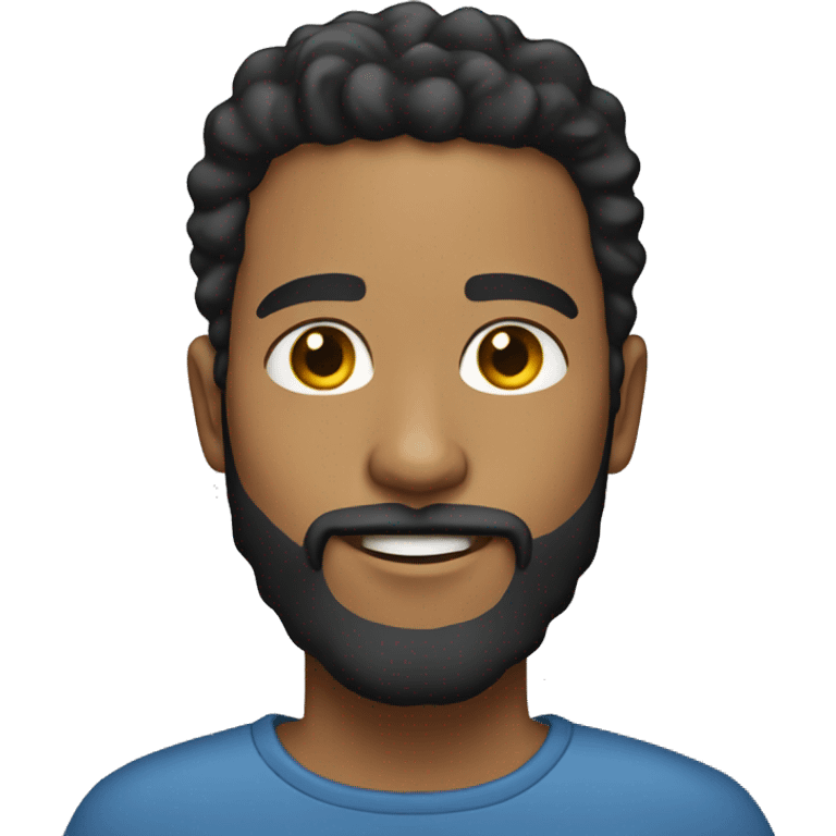 Light skin guy with beard emoji