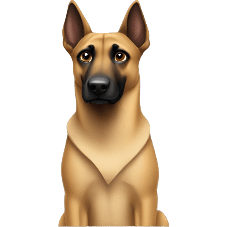 malinois prends des notes  emoji