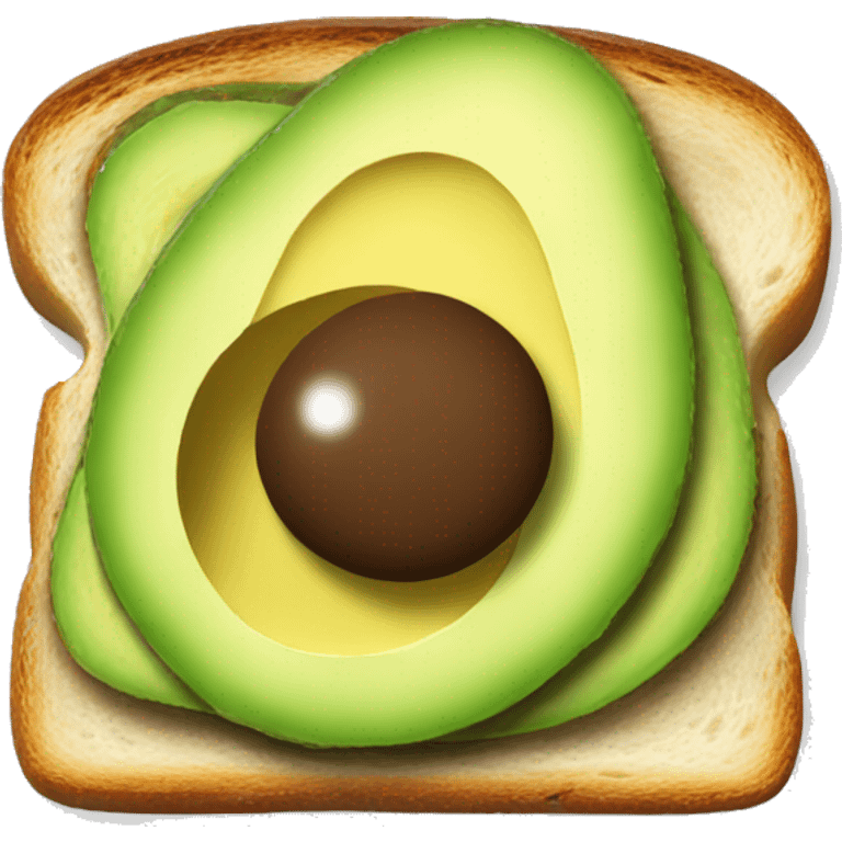 Avocado toast emoji