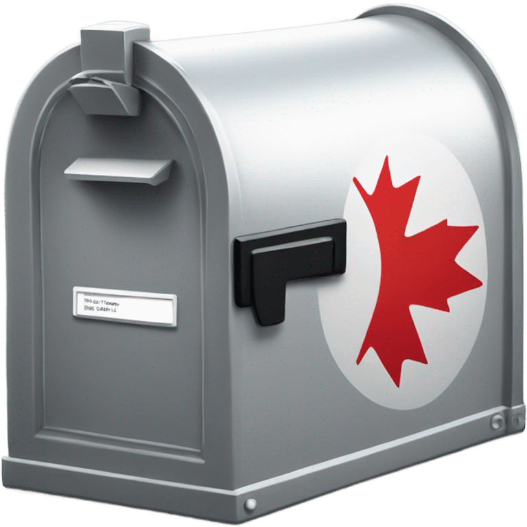 Canada Post mail box emoji