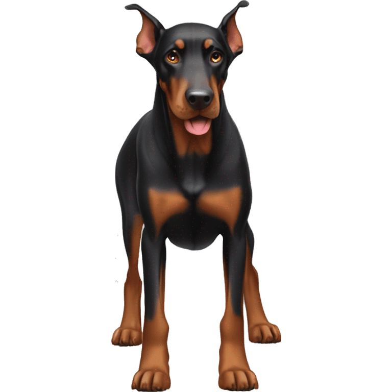 Dog Doberman  emoji