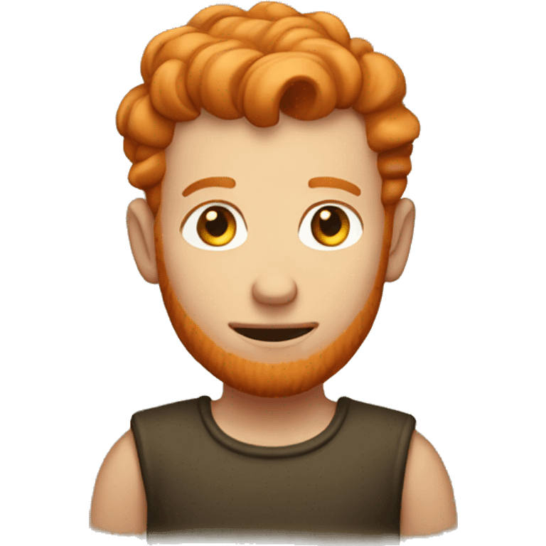 Ginger man emoji