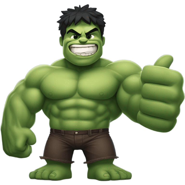 hulk giving a thumbs up emoji