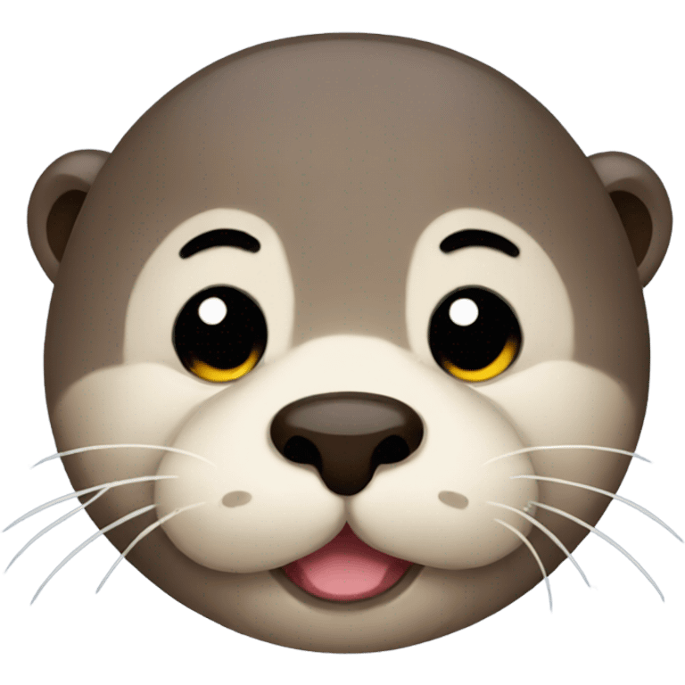 tired otter emoji