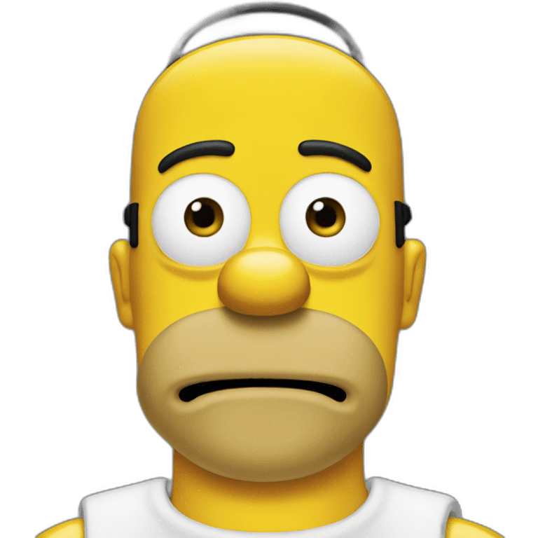 Homer simpson emoji