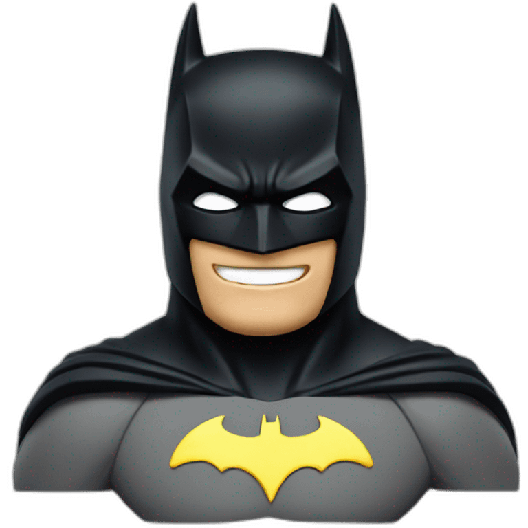 Batman happy  emoji