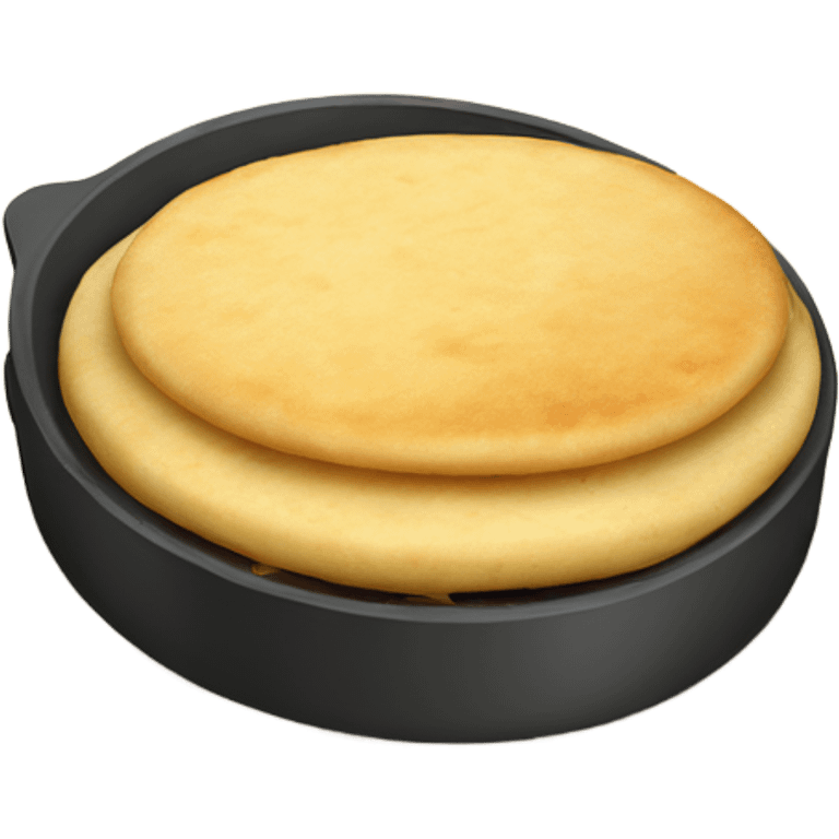 Colombian arepa con queso emoji