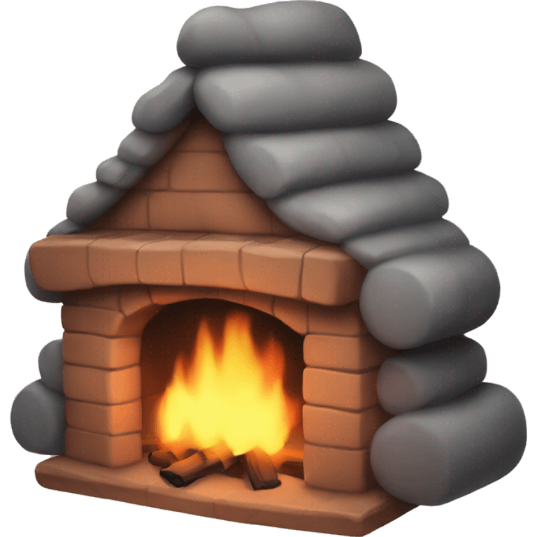 Cozy fire emoji