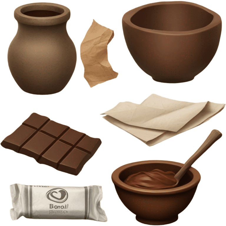 Brown aesthetic  emoji