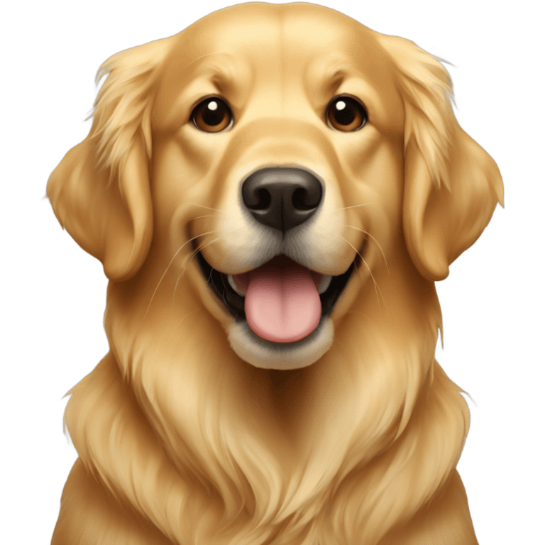 golden retriever emoji