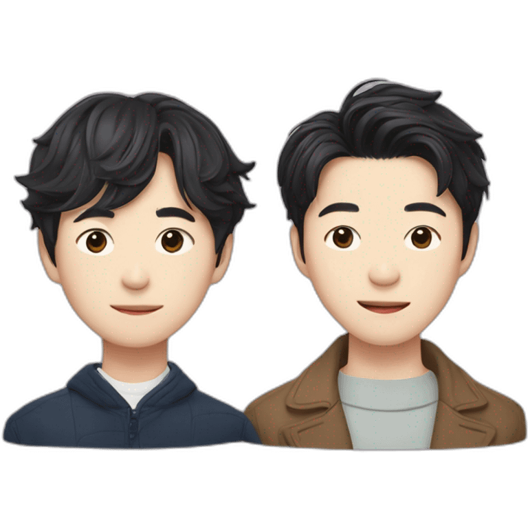 Gong Yoo and Lee Dong-wook from Goblin emoji