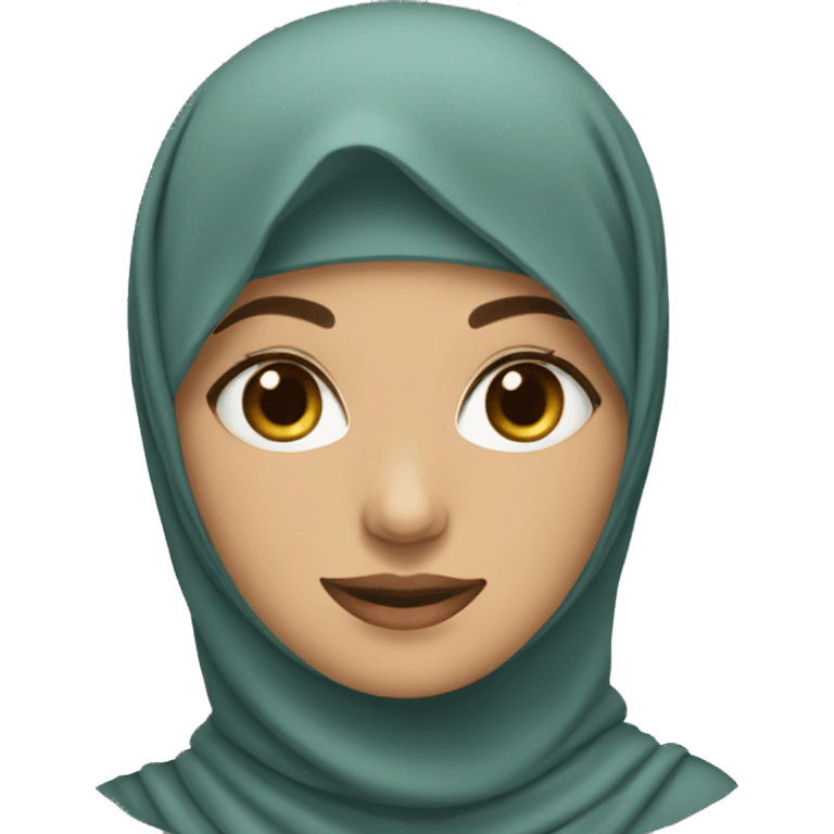 wanita berhijab emoji