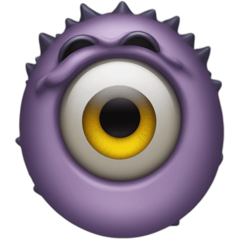 Monster company one eye emoji