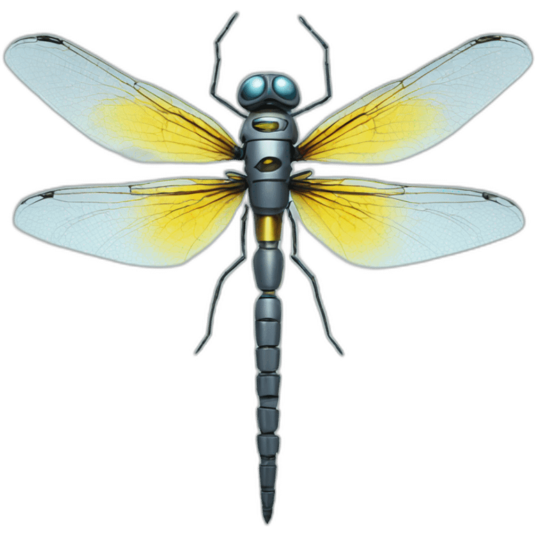 robotic dragonfly emoji