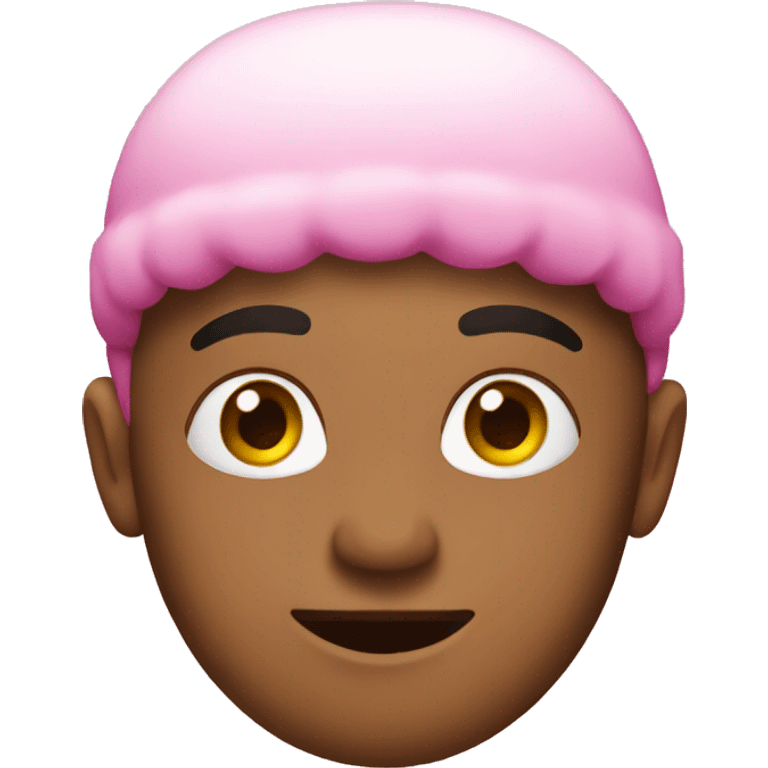 Pink chrismas emoji