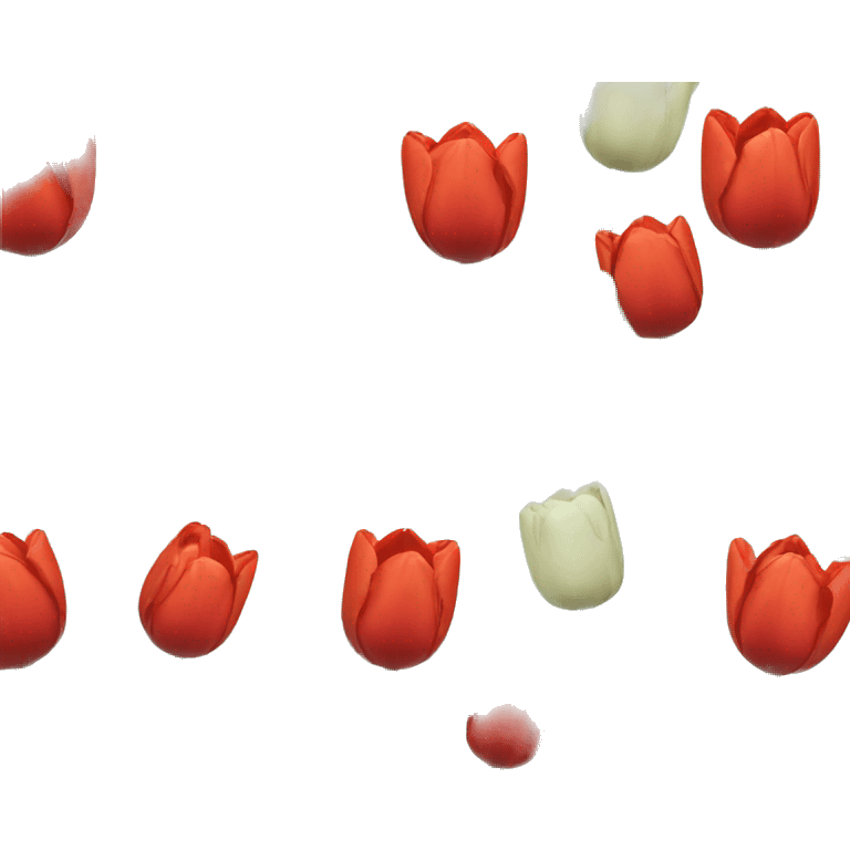 Tulips emoji