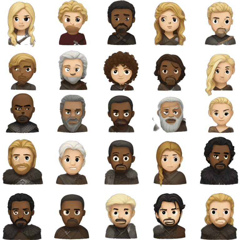 Game of thrones emoji