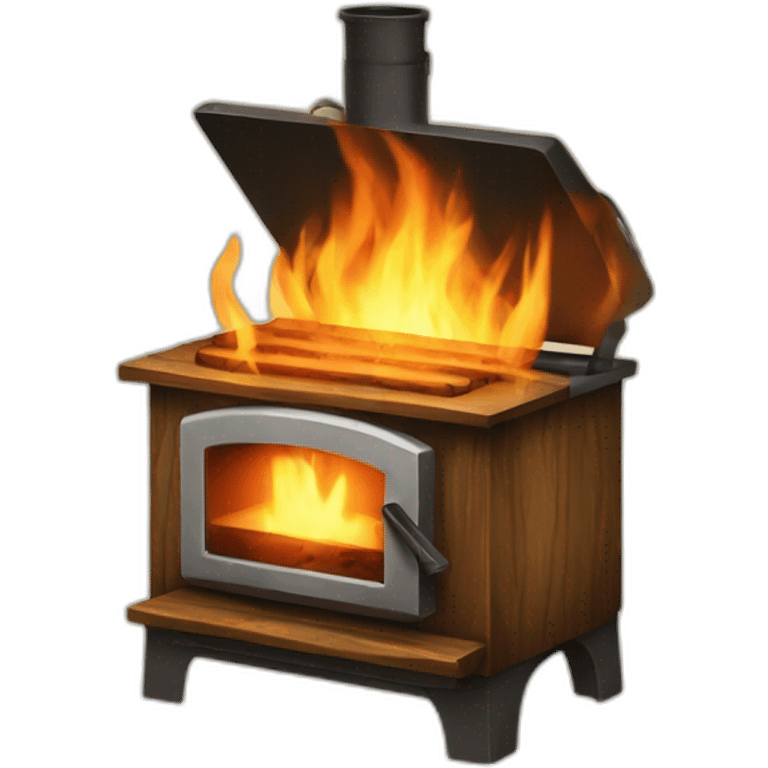 wood burning device emoji