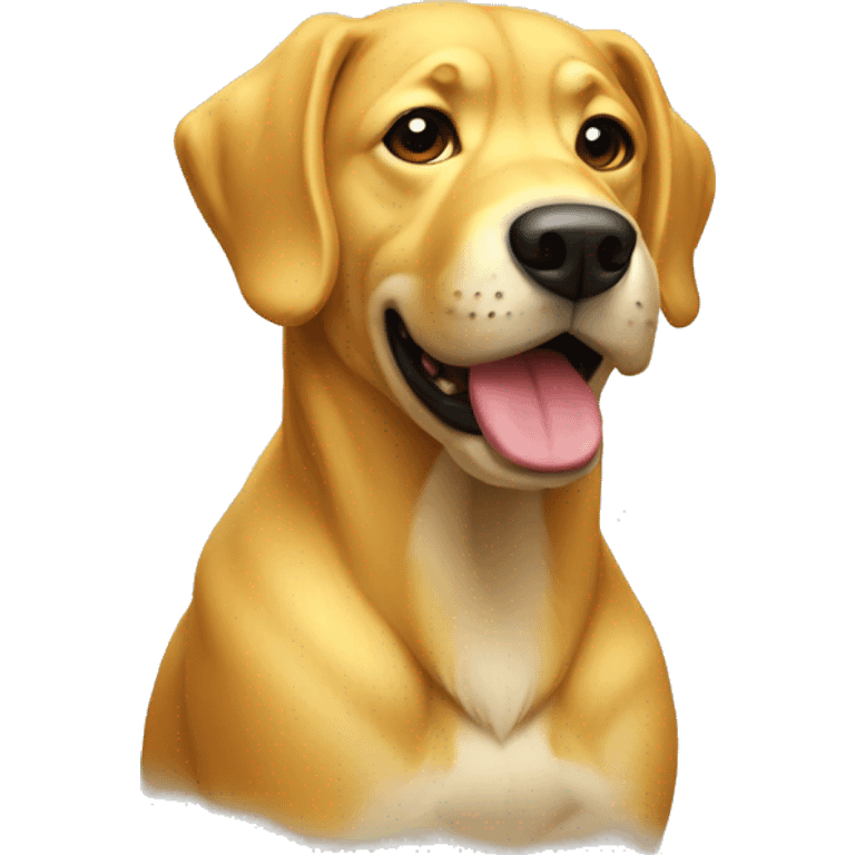 The Golden Dog of The TON Blockchain.  emoji