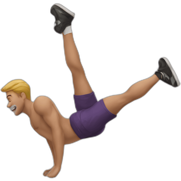 guy-doing-a-back-flip emoji