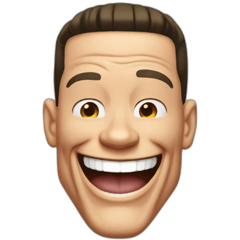 John cena face laughing emoji emoji