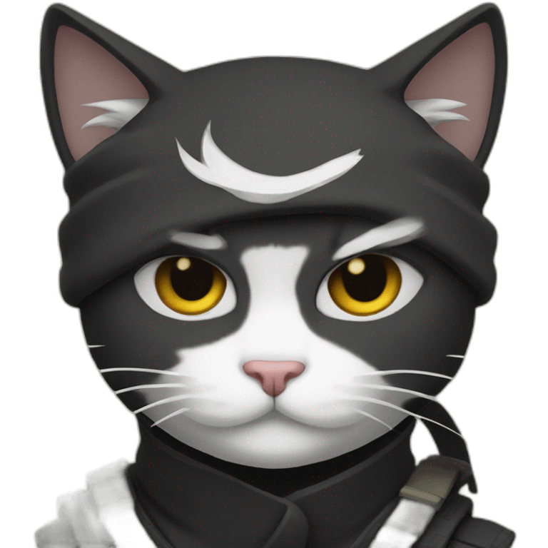 Ninja the cat emoji