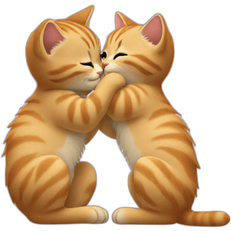 Kitten kiss emoji