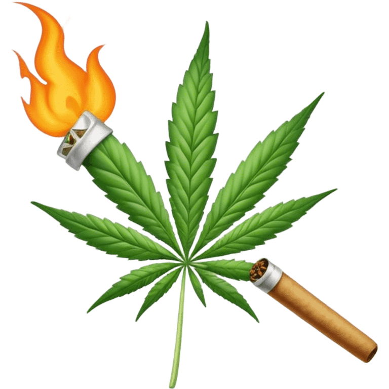 weed joint emoji