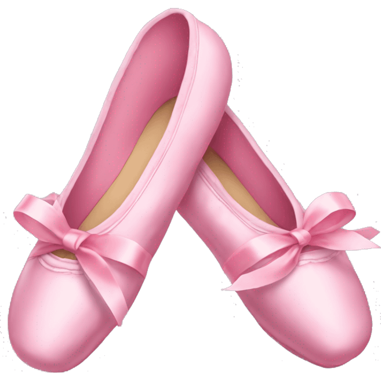 Ballet slippers with ribbon emoji