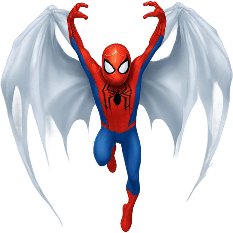 Spider man with wings emoji