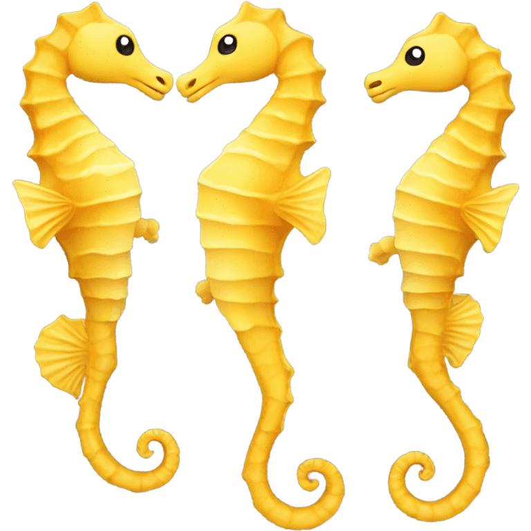 yellow seahorse emoji