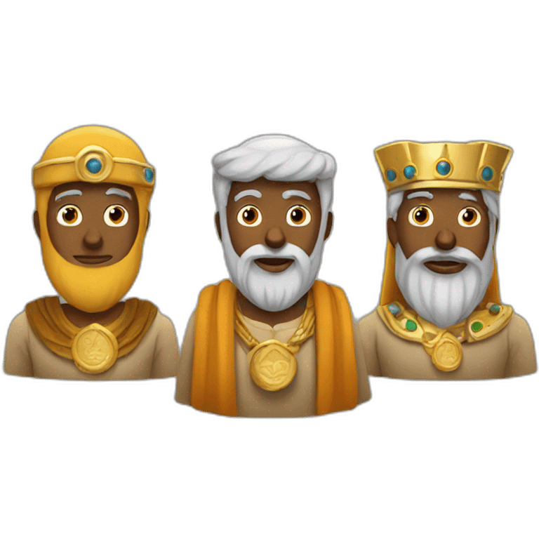 three wise men emoji