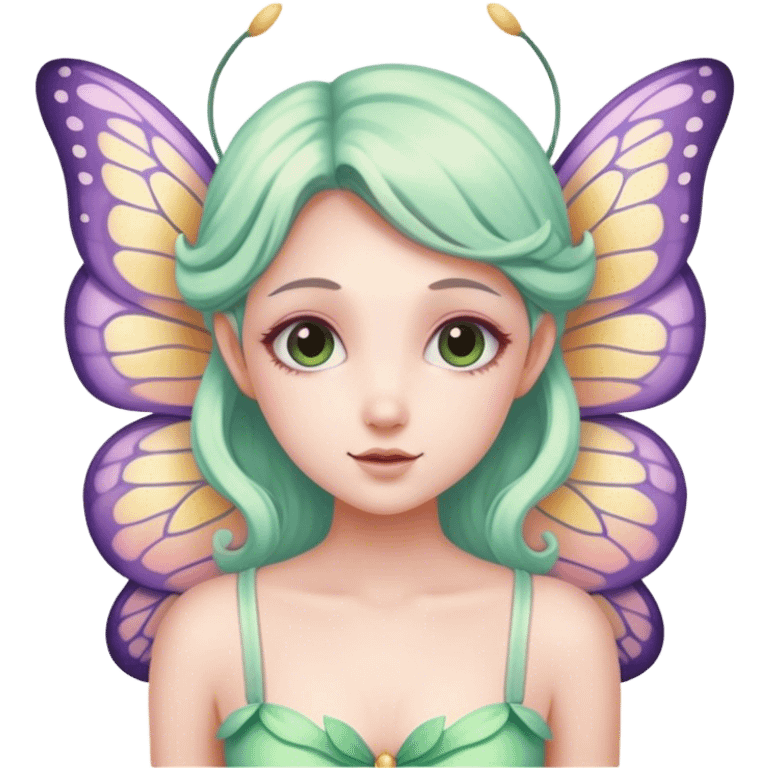 fairy Pastel butterfly  emoji