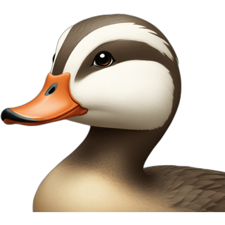 Canard sur loutre emoji