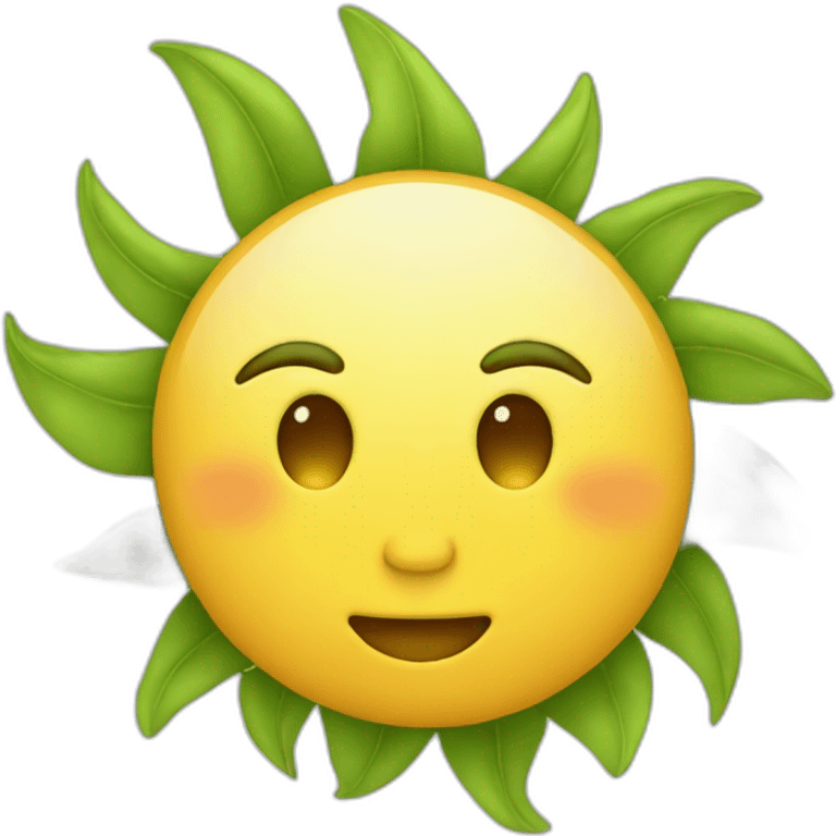 Soleil filante emoji