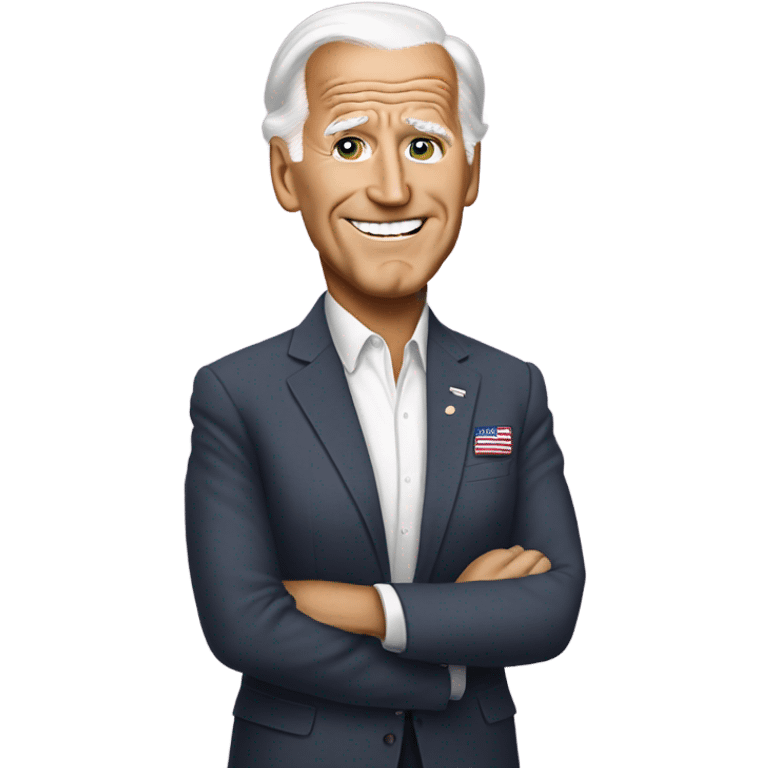 Joe Biden dressed in women clothes  emoji