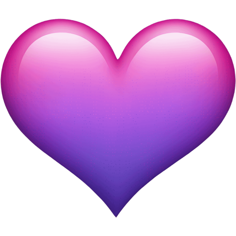 Purple pink heart emoji