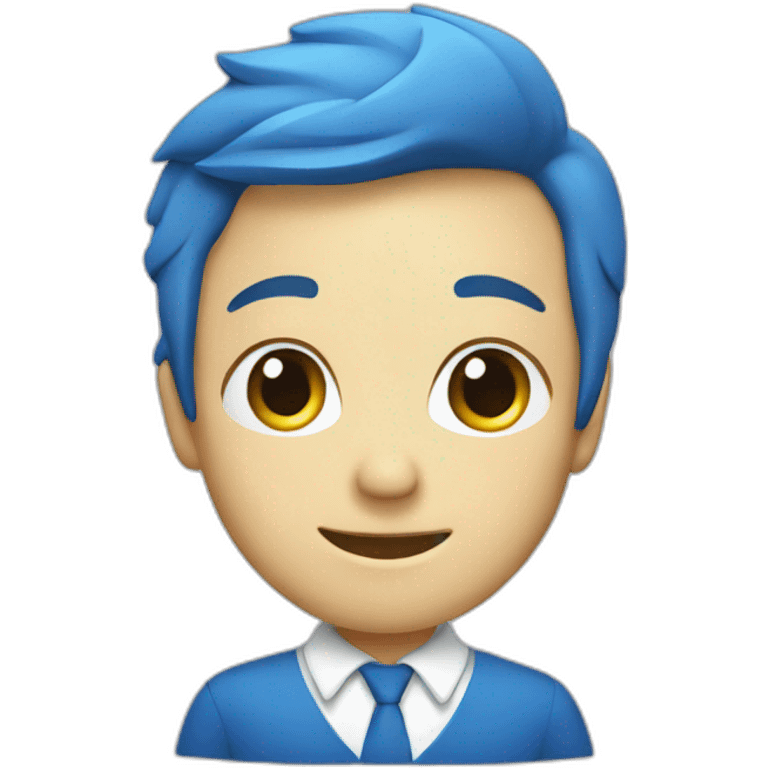 Certifié bleu emoji