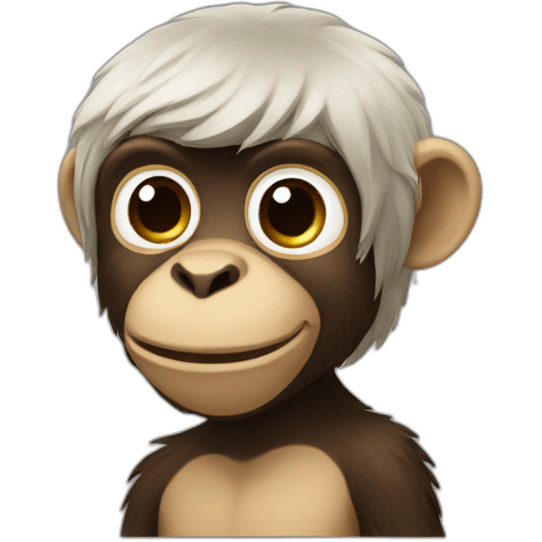 Cesar monkey emoji