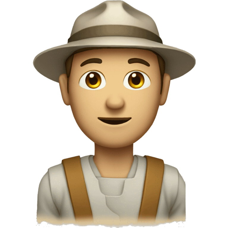 white Craftman showing a map emoji