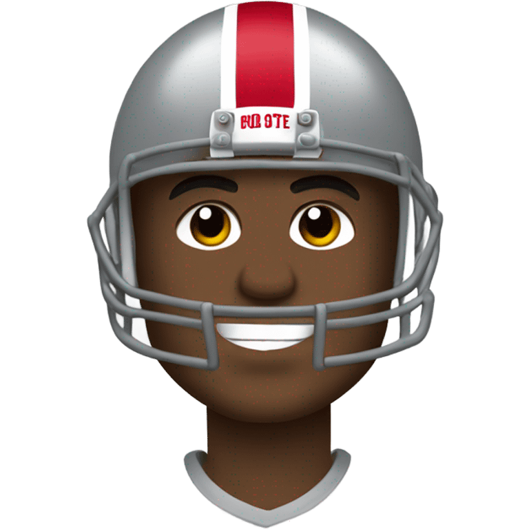 Ohio state football emoji