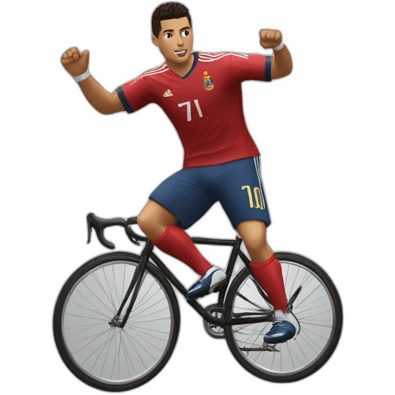 Ronaldo bycicle kick emoji