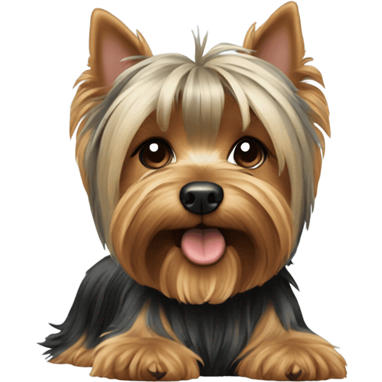 Yorkshire terrier emoji