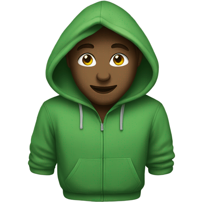 green hoodie emoji