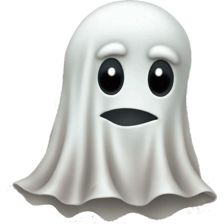 Shy ghost  emoji