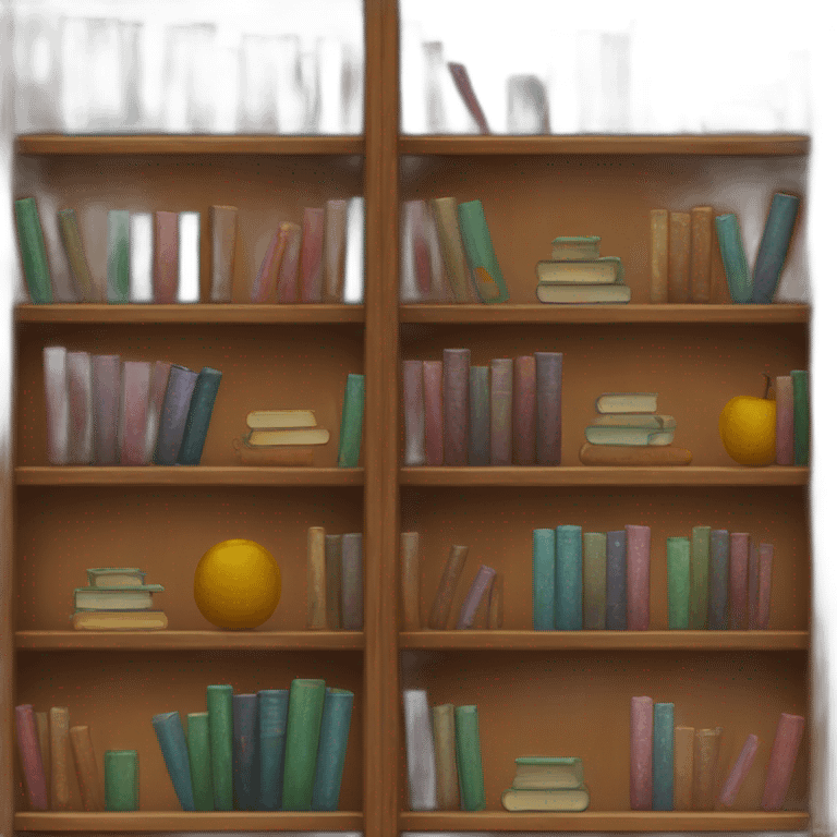 bookshelf emoji