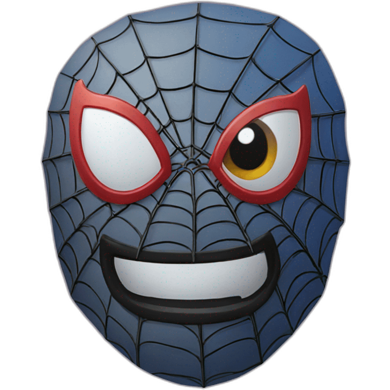 spider man head emoji