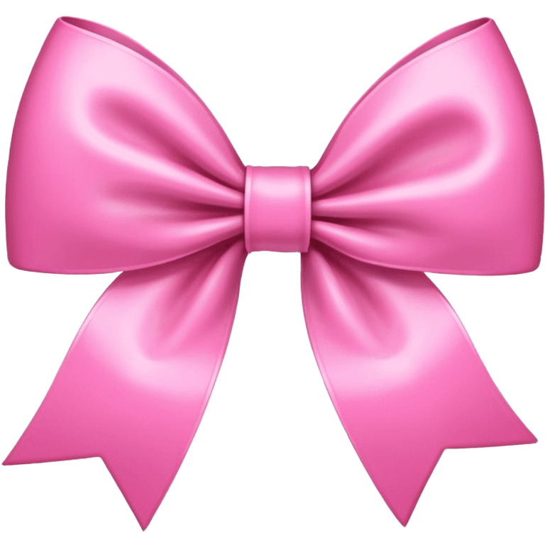 Pink bow emoji