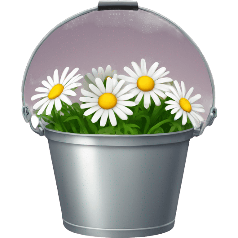 Daisy bucket emoji