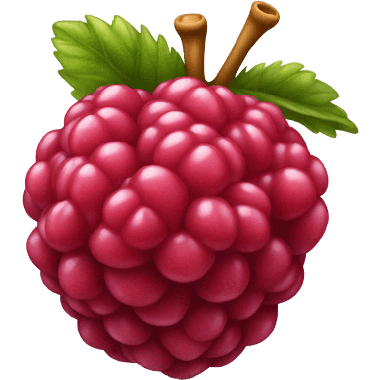 Raspberry emoji